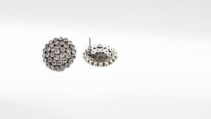 Silver Shayana Stud Earring