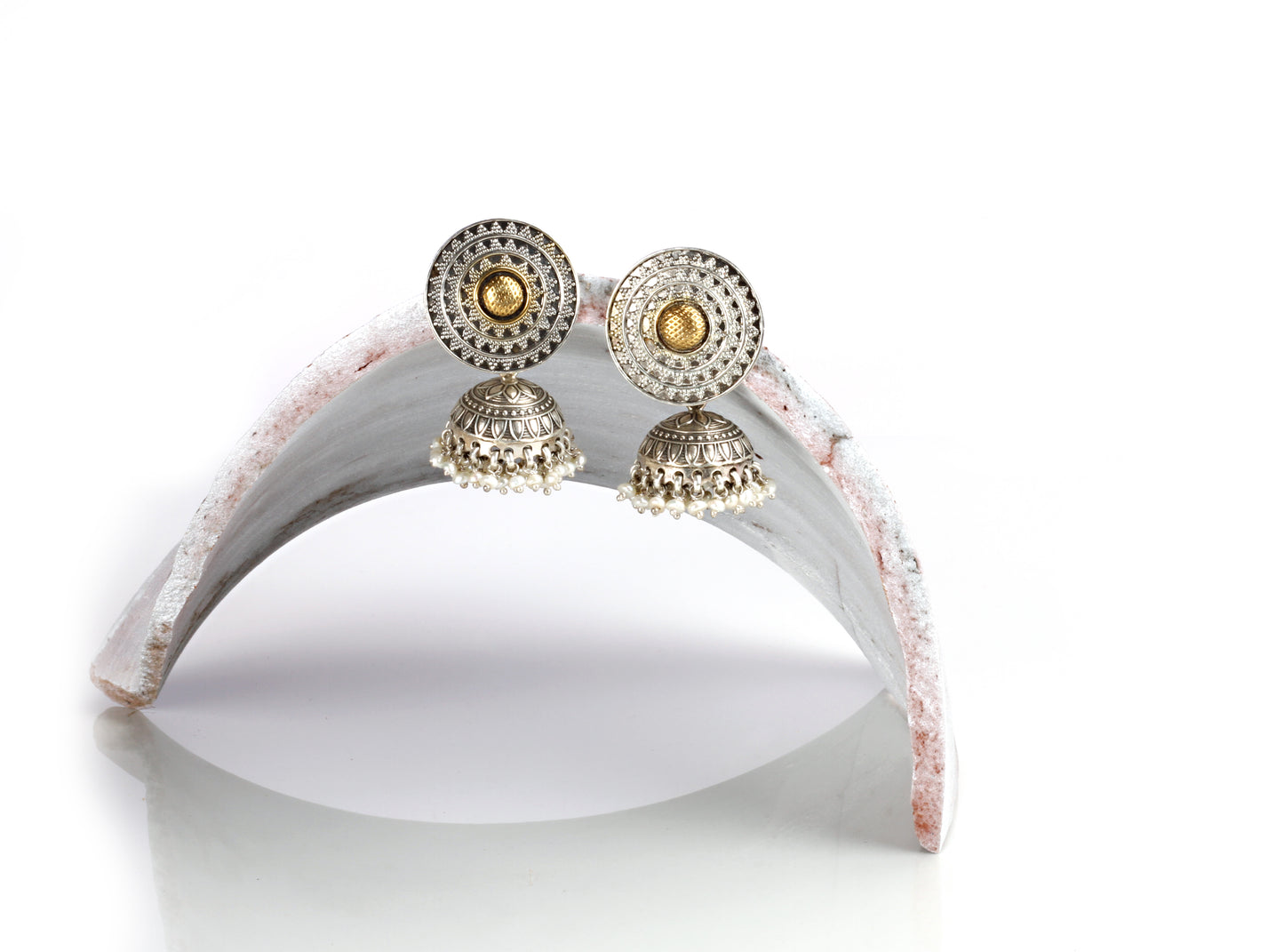 Sangeeta Boochra Silver Earrings