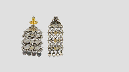 Heritage Silver Filigree Earrings by Sangeeta Boochra