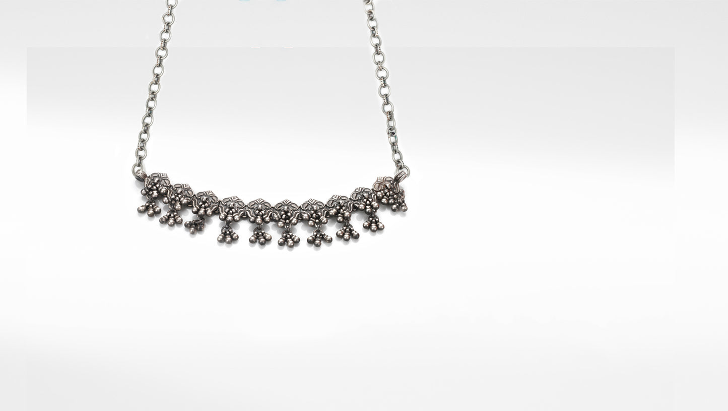 Sangeeta Boochra Silver Necklace