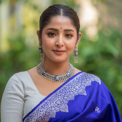 Swastika Ghosh in Signature Silver by Sangeeta Boochra