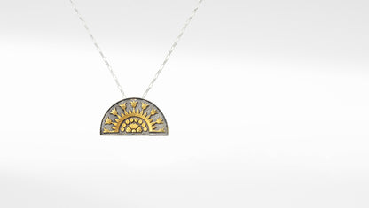 Anantaya - Silver Handcrafted Pendant