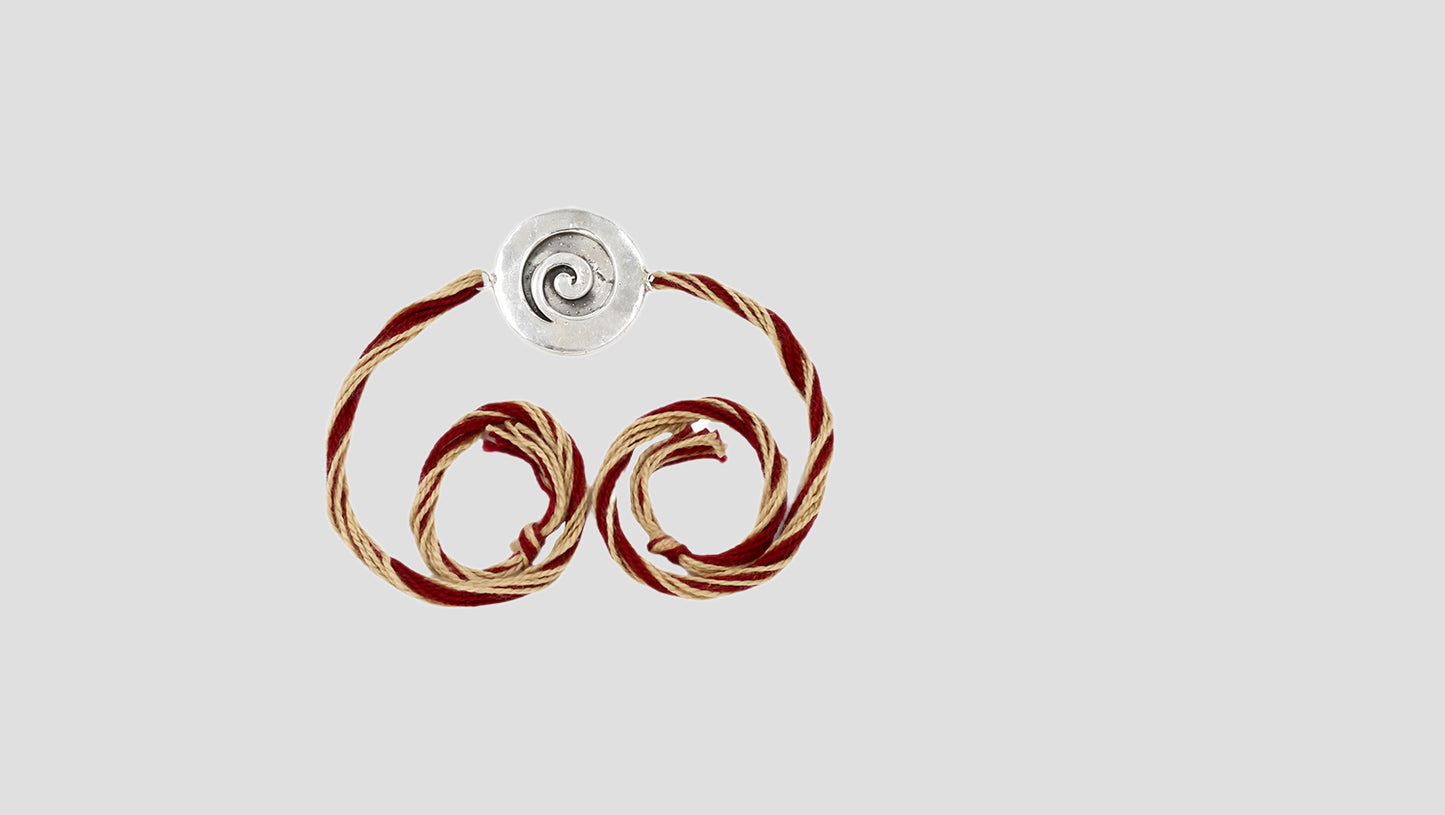 Heritag Silver Rakhi in Silver by Sangeeta Boochra