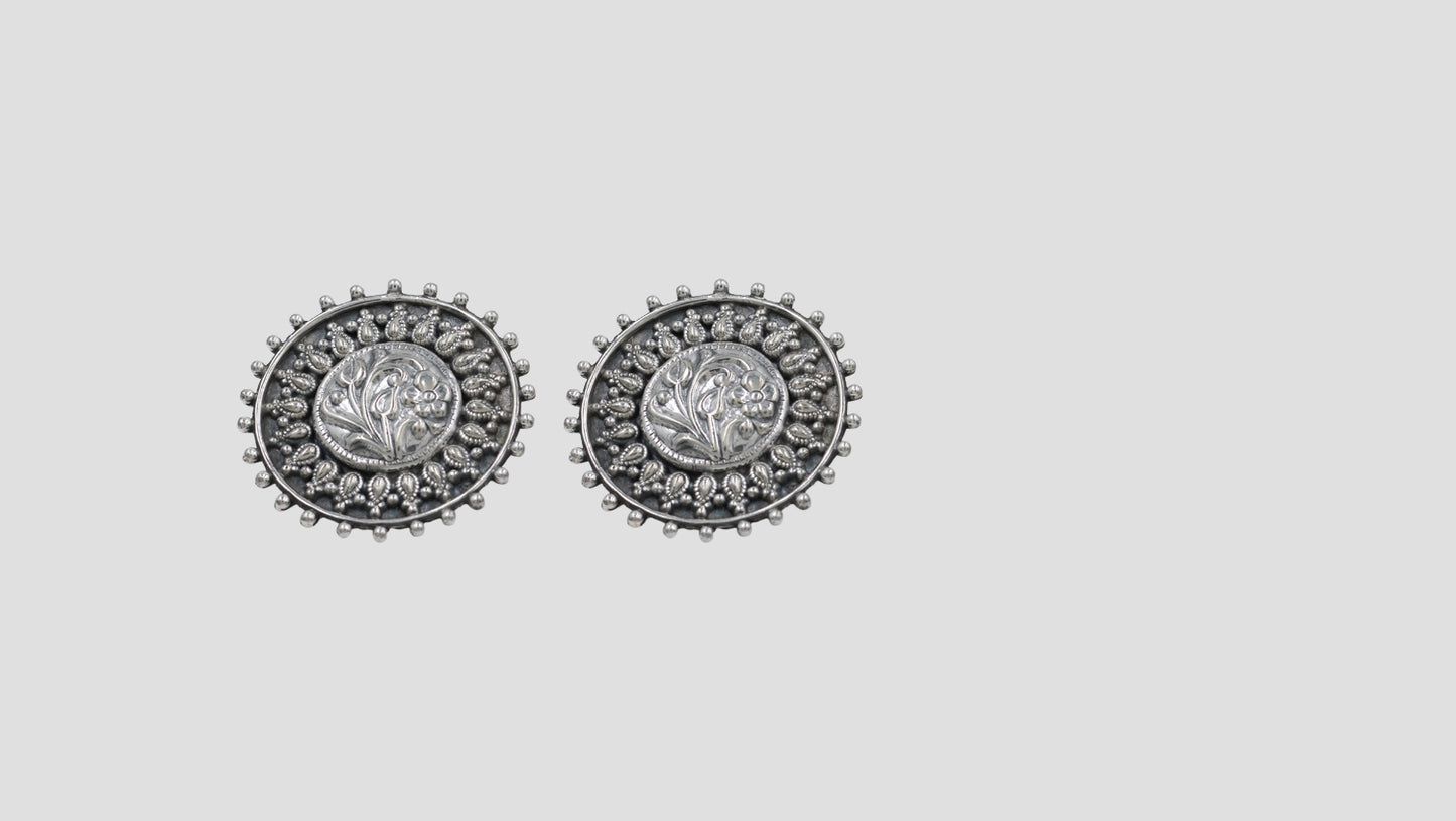 Floral Heritage Earrings by Sangeeta Boochra