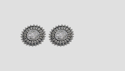 Floral Heritage Earrings by Sangeeta Boochra