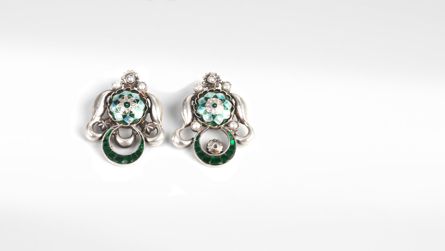 Sangeeta Boochra Silver Earrings