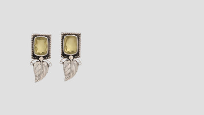 Classic Sophistication: Handcrafted Silver Earrings by Sangeeta