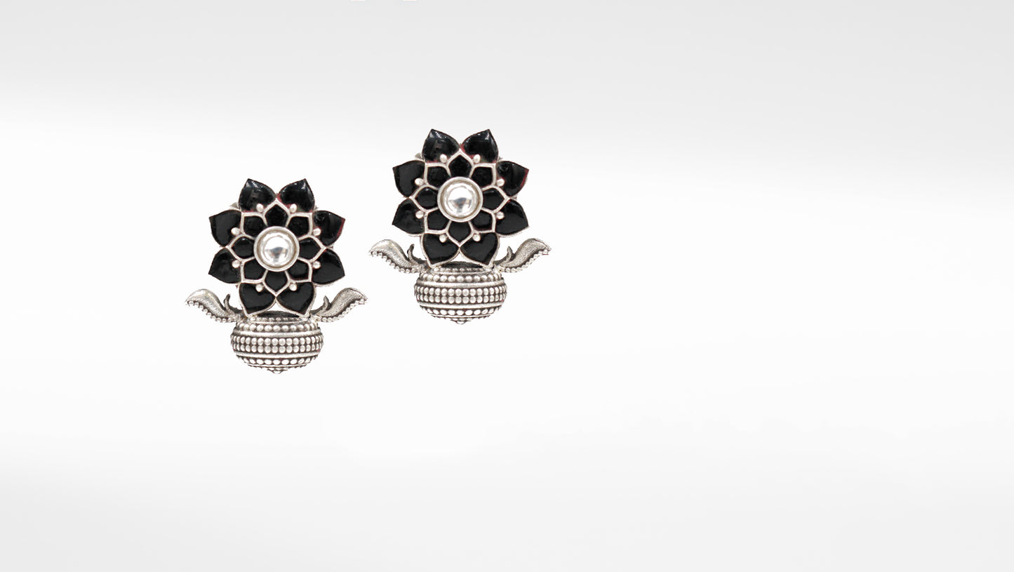 Silver Rayana Earring