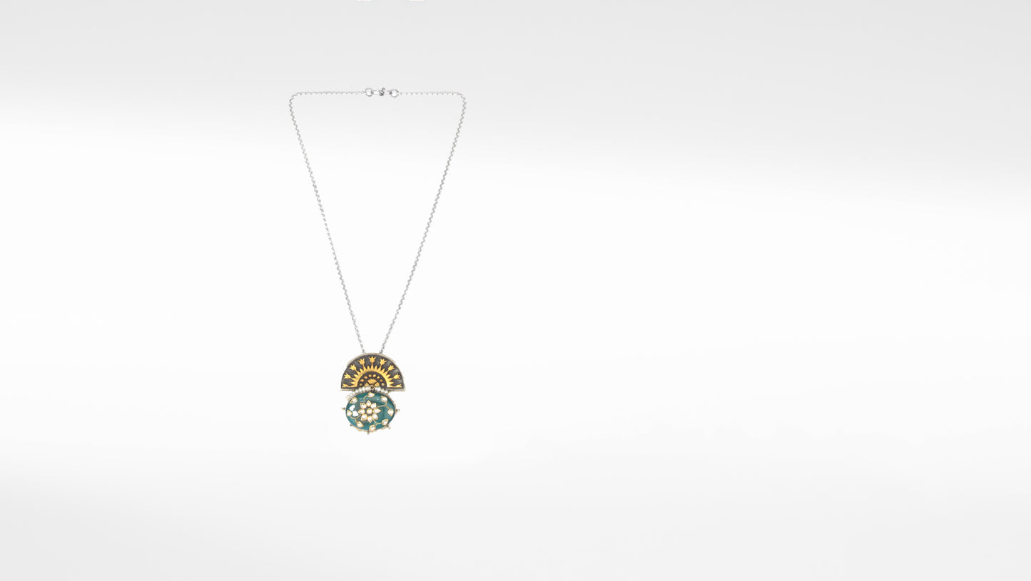 Silver Tiara Pendant