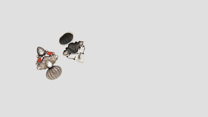 Radiant Charm: Sangeeta Boochra’s Signature Silver Stud Earrings