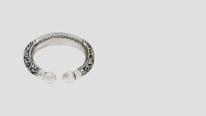 Elegant Handcrafted 925 Silver Kada by Sangeeta Boochra