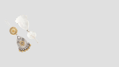 Sangeeta Boochra Sterling Silver & Gold-Tone Heritage Earrings