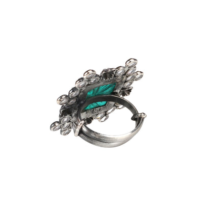 Sangeeta Boochra Handcrafted Silver Sabrina Ring