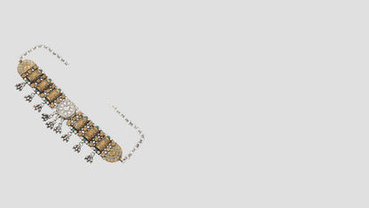 Exquisite Handcrafted 925 Silver Choker by Sangeeta Boochra