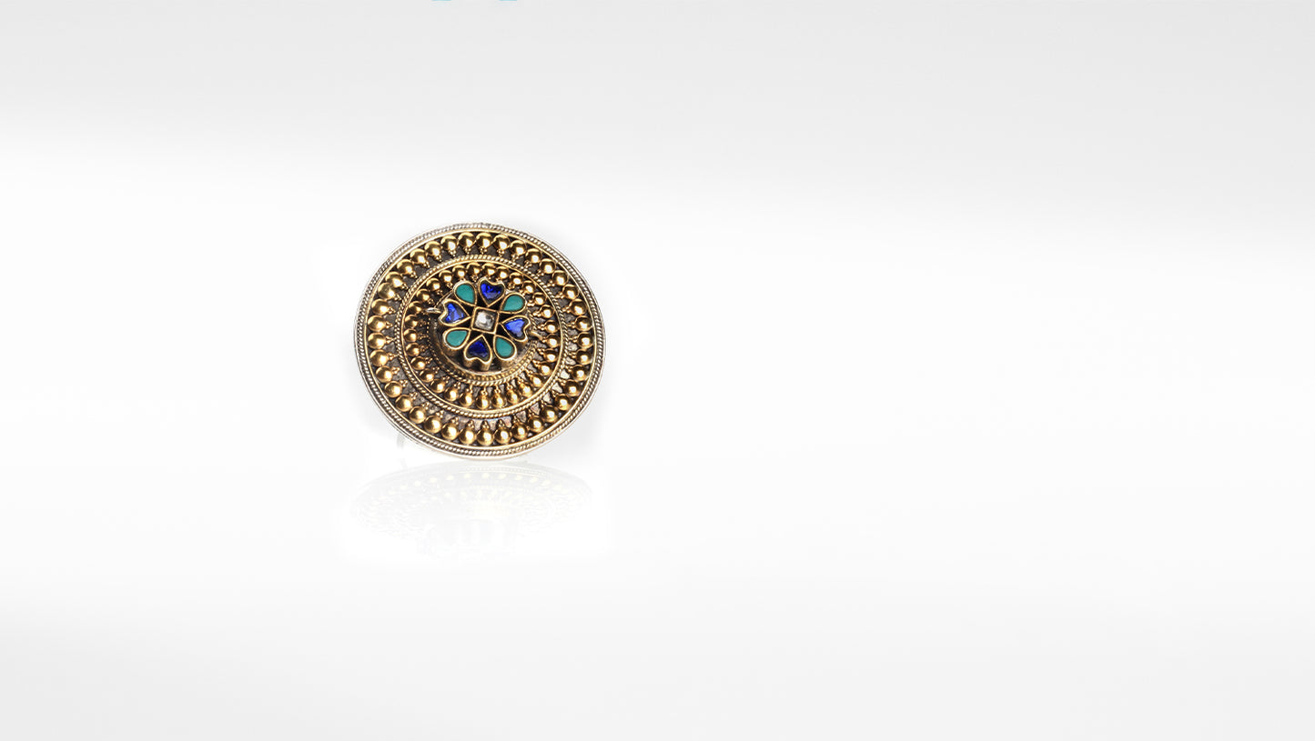 Sangeeta Boochra Silver Ring