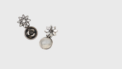 Signature Grace: Sangeeta Boochra Silver Handcrafted Studs