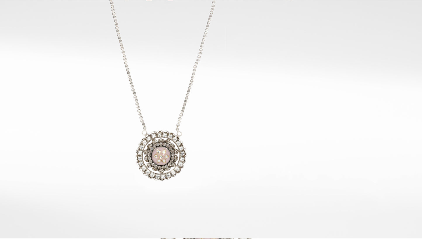 Sangeeta Boochra Silver Pendant