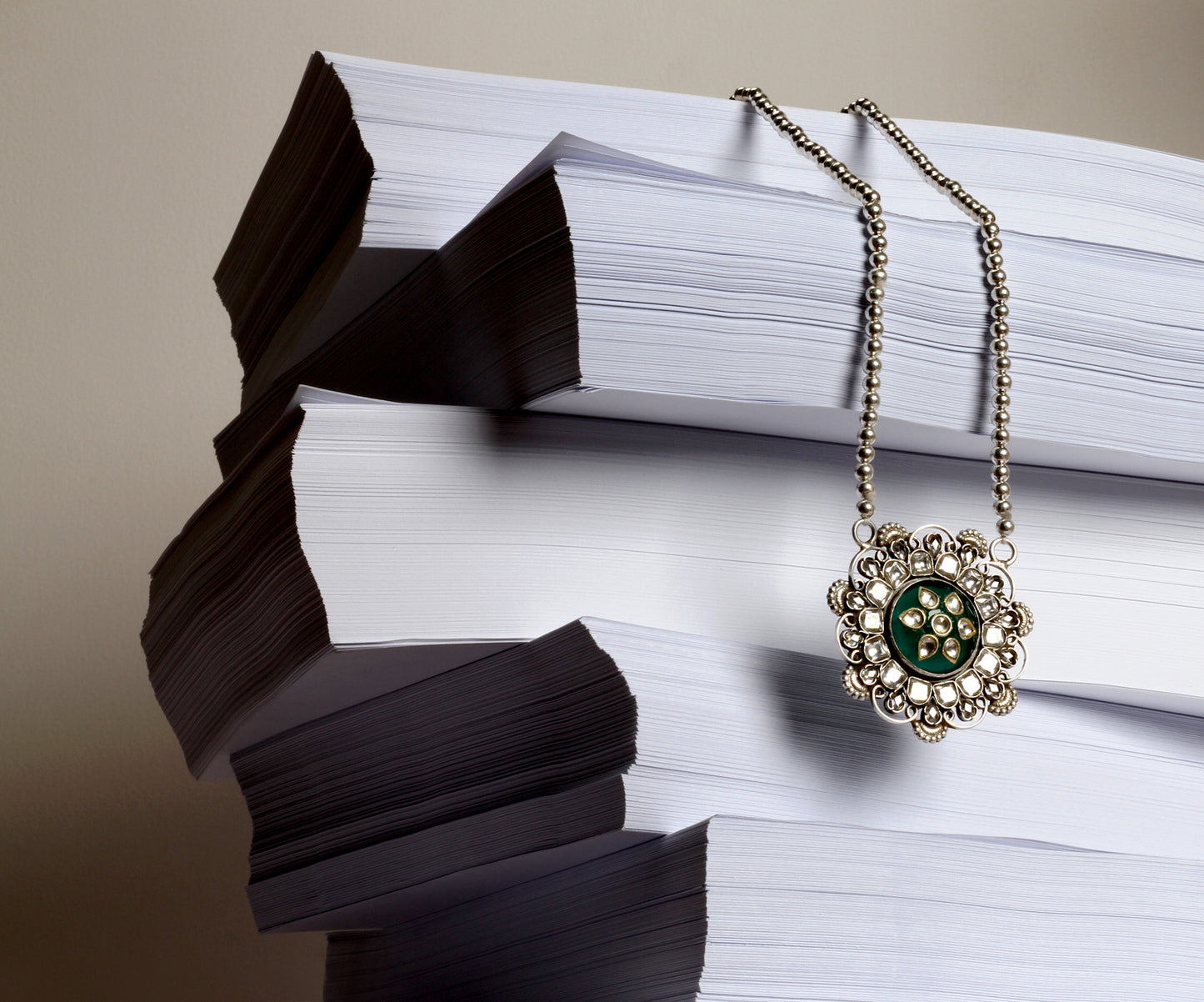 Sangeeta Boochra Silver Pendant