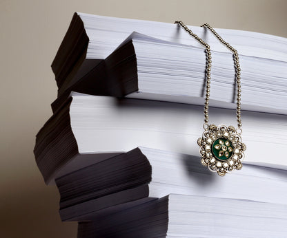 Sangeeta Boochra Silver Pendant