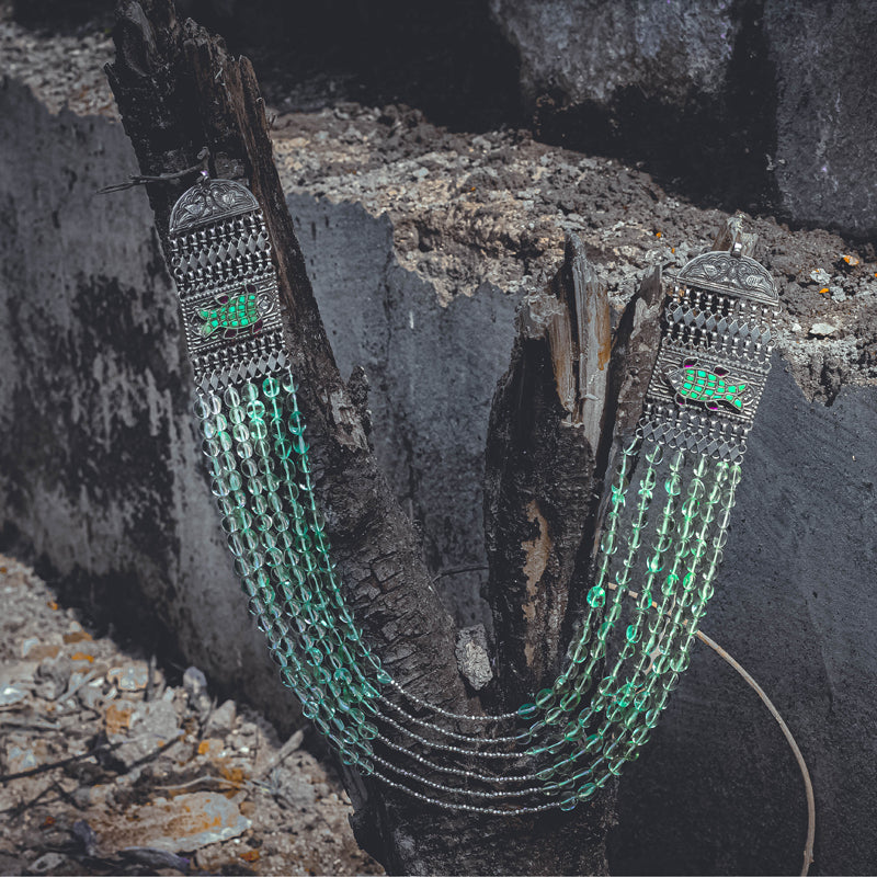 Sangeeta Boochra Silver Necklace