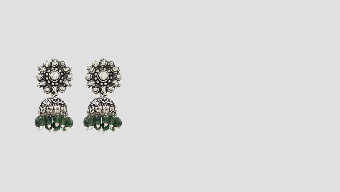 Royal Bloom: Sangeeta Boochra’s Classic Jhumkas