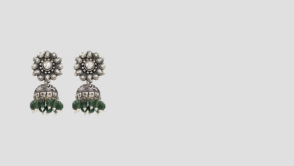 Royal Bloom: Sangeeta Boochra’s Classic Jhumkas
