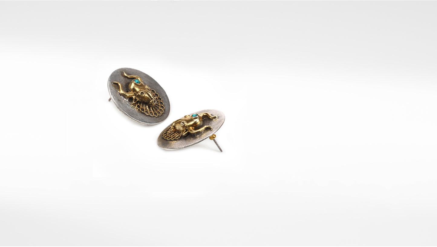 Sangeeta Boochra Silver Earrings