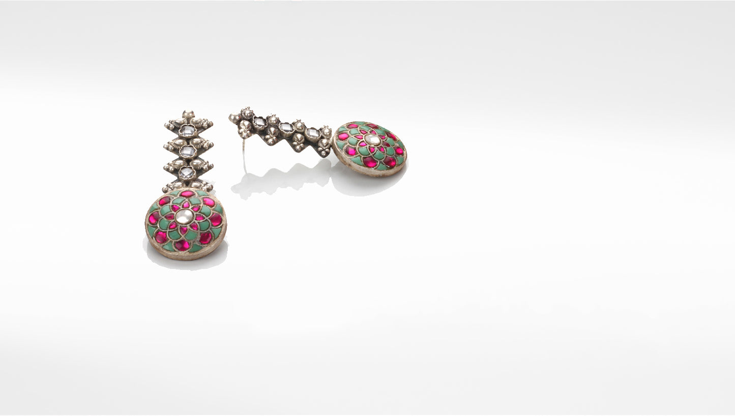 Sangeeta Boochra Silver Earrings