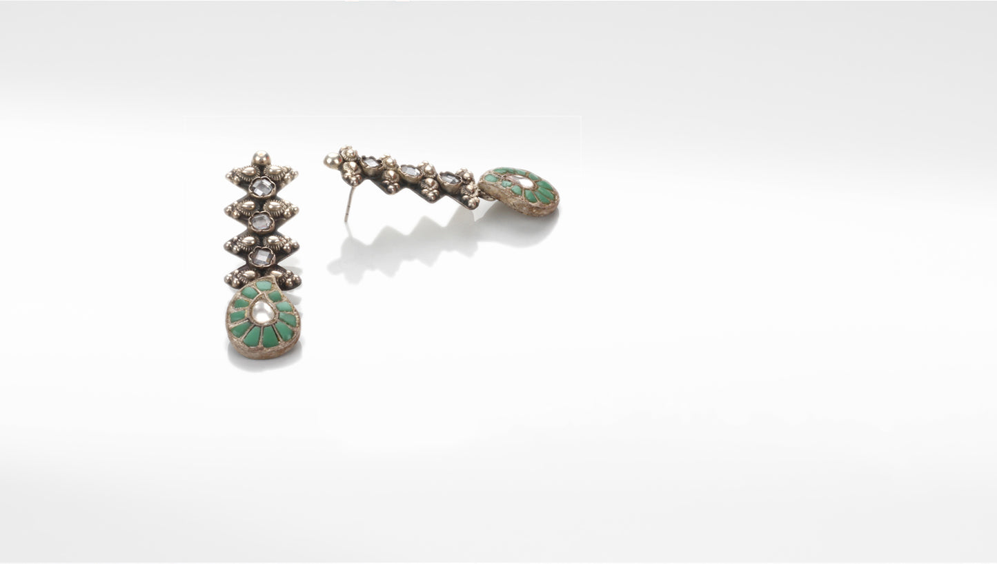 Sangeeta Boochra Silver Earrings