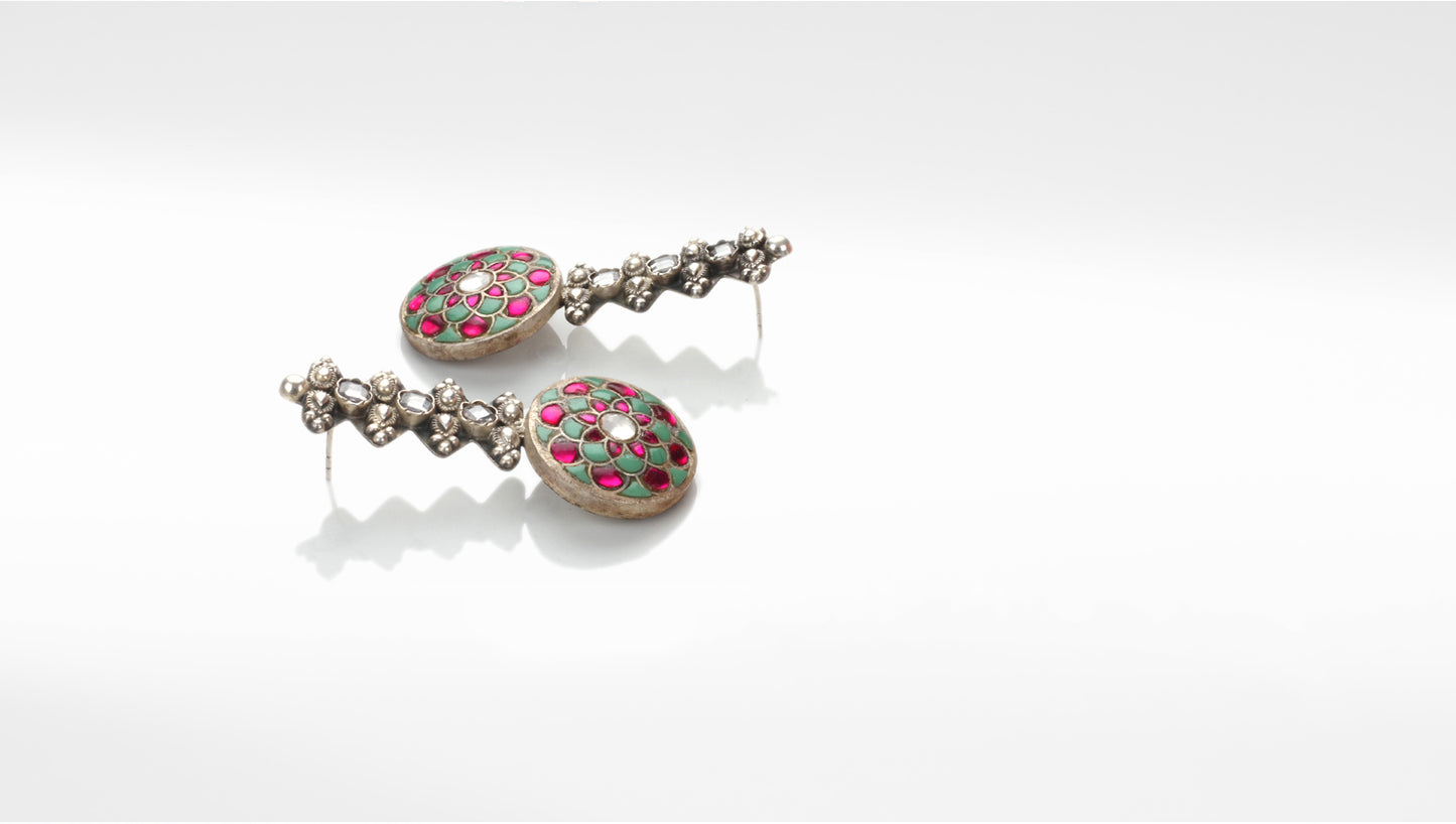 Sangeeta Boochra Silver Earrings