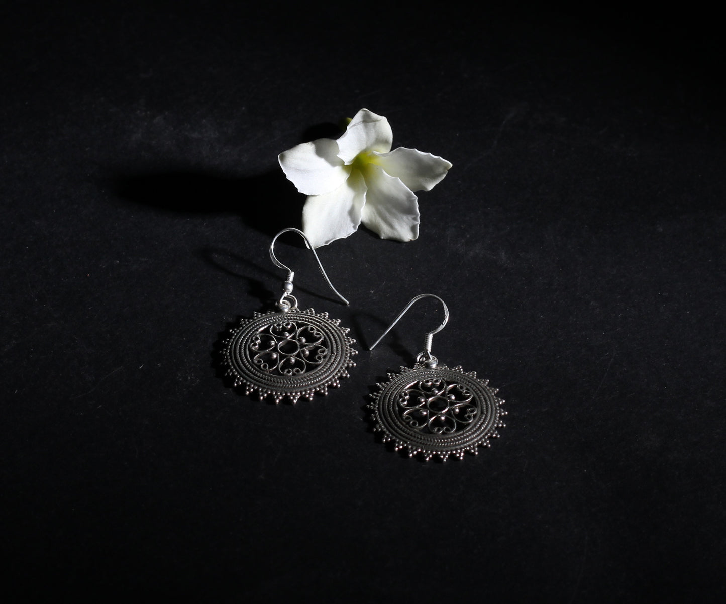 Sangeeta Boochra Silver Earrings
