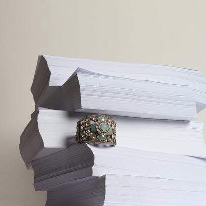 Sangeeta Boochra Silver Bangle