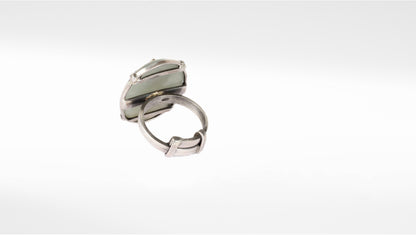 Sangeeta Boochra Silver Ring