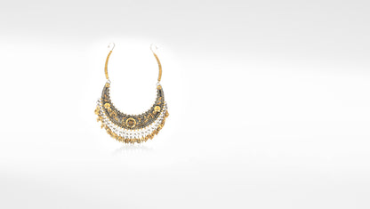 Sangeeta Boochra Silver Necklace