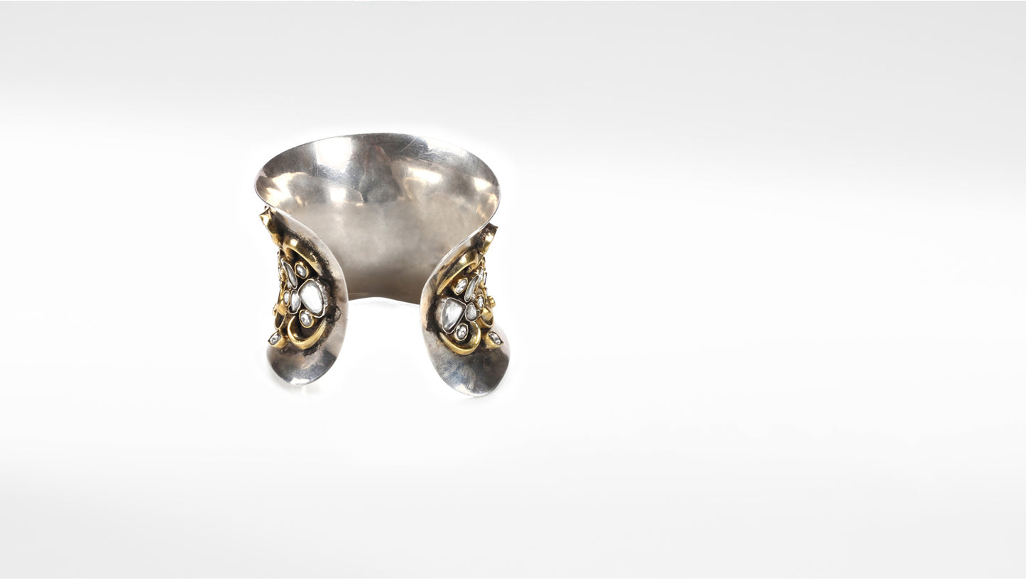 Sangeeta Boochra Silver Bangle