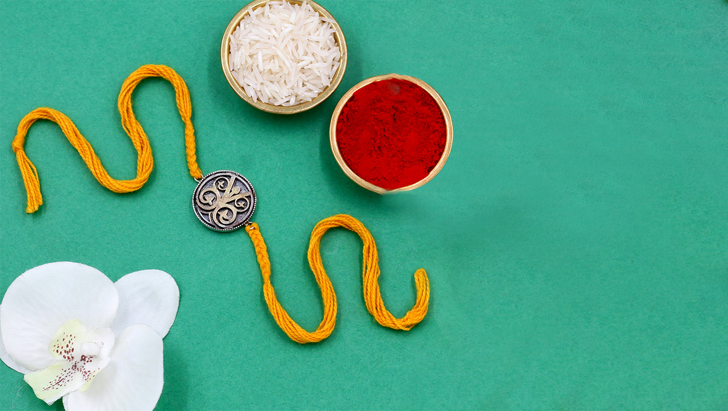Vintage Charm Rakhi | Crafted by Sangeeta Boochra