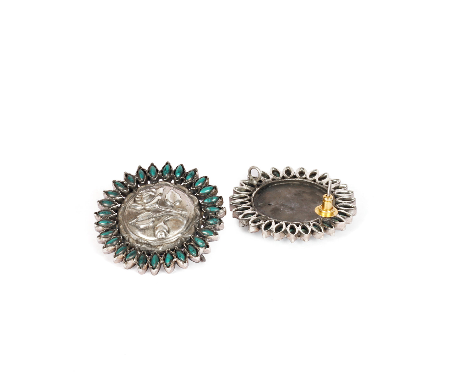 Sangeeta Boochra Silver Earrings