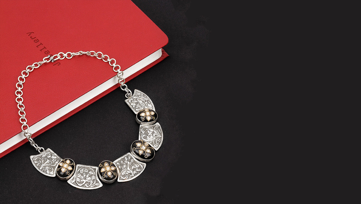 Timeless Elegance Necklace by Sangeeta Boochra
