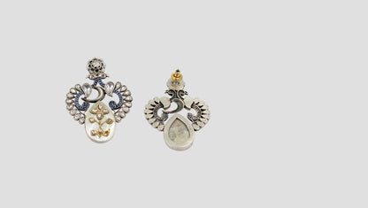 Sangeeta Boochra Designer Silver Earrings – A Blend of Heritage & Craft