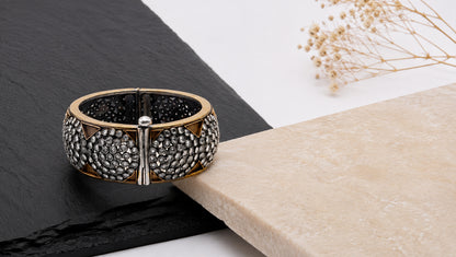 Vividh- Silver Ruhiya Bracelet