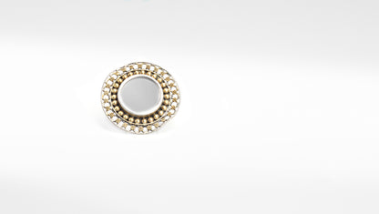 Sangeeta Boochra Silver Ring