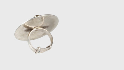 Julia Silver Adjustable Ring