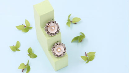 Elegant Simplicity: Silver Handmade Stud Earrings