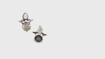 Sophisticated Simplicity: Sangeeta Boochra Silver Handcrafted Studs