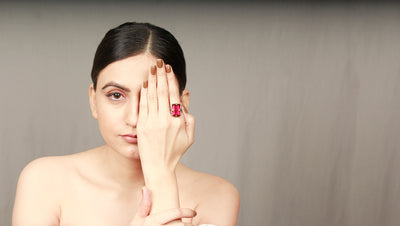 Sangeeta Boochra Silver Handcrafted Ring