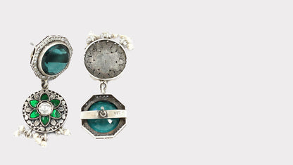 Timeless Silver Handcrafted Earrings by Sangeeta Boochra