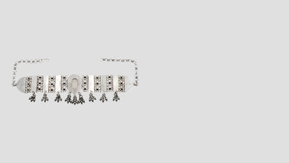 Sangeeta Boochra Handmade Silver Choker – Elegant & Timeless