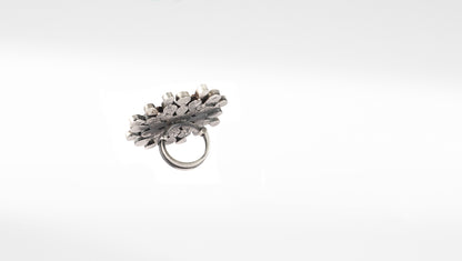 Sangeeta Boochra Silver Ring