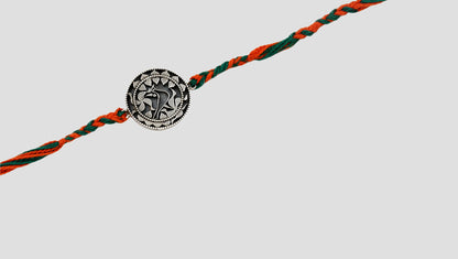 Oxidized 925 Silver Rakhi by Sangeeta Boochra