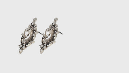 Timeless Simplicity: Handcrafted Silver Studs by Sangeeta Boochra
